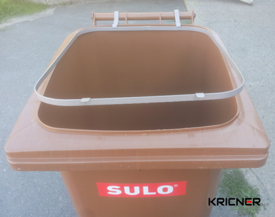 Rámeček na odpadkový pytel - popelnice 120 l SULO